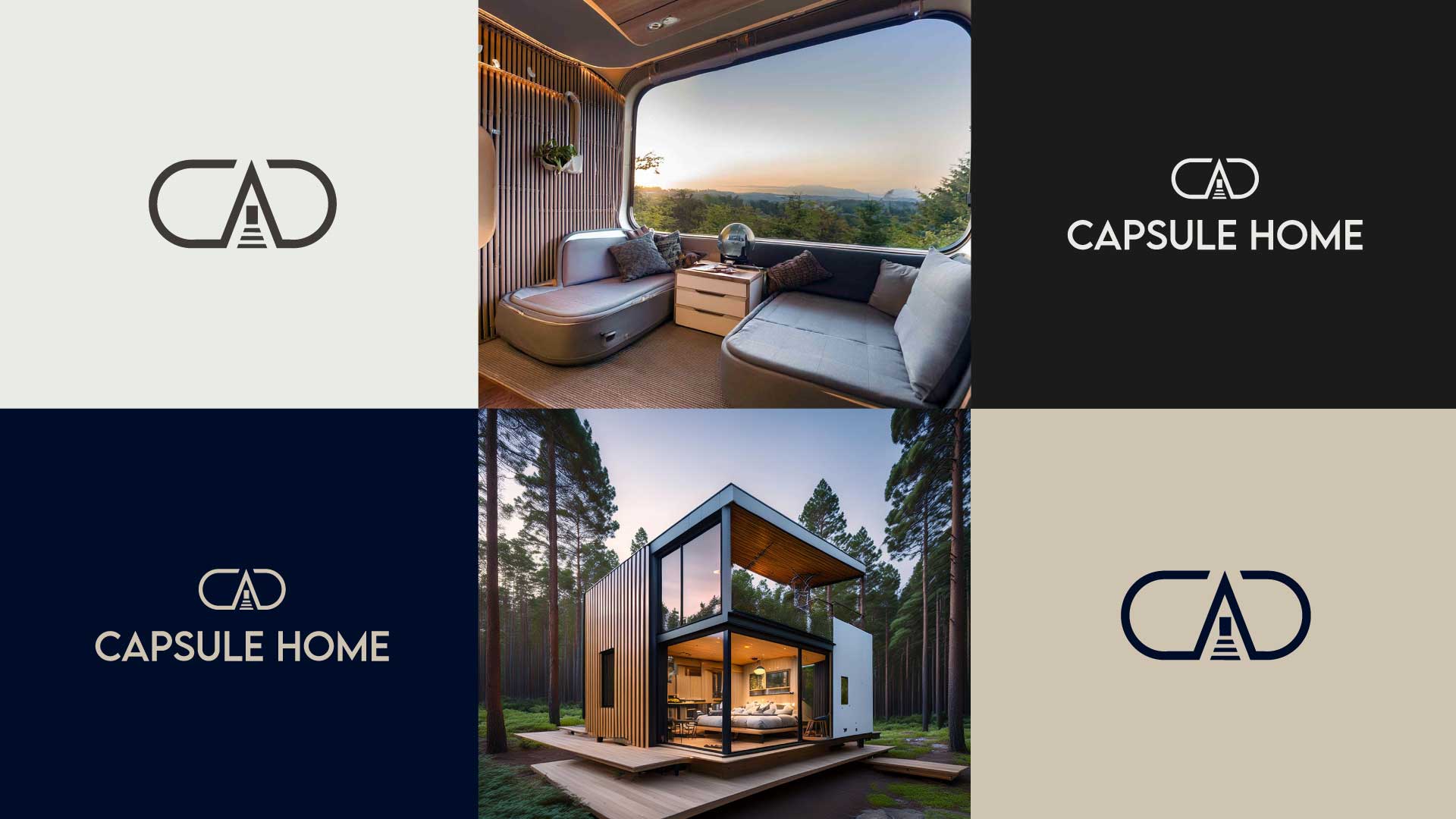 Capsule Home stationary design